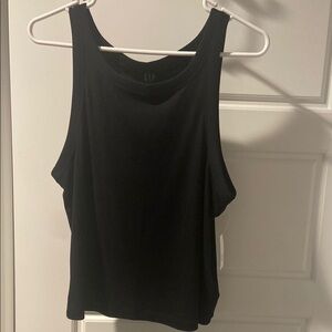 GAP Black Ribbed Tank Top | NWT | Size: XL Tall
